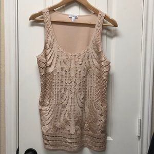 Tan tank top